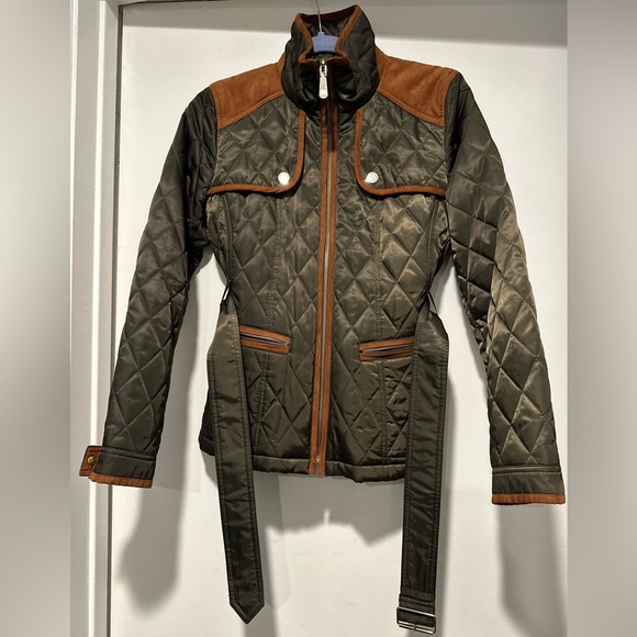 NWOT; 🍁 Vince Camuto quilted belted jacket - Picture 2 of 6